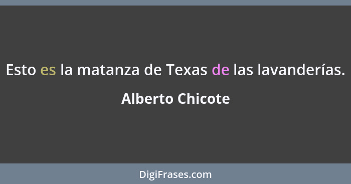 Esto es la matanza de Texas de las lavanderías.... - Alberto Chicote